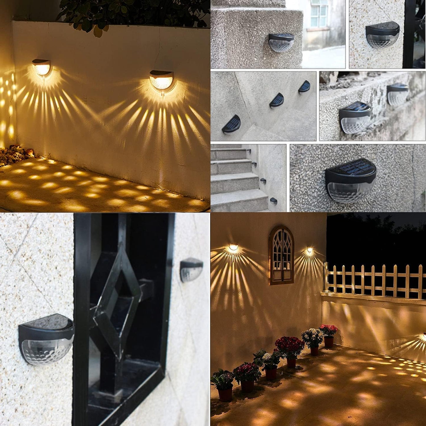 Applique solaire exterieur : Shinewall™️ - Noir - PassionJardinier