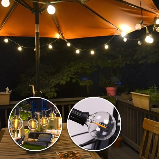 Guirlande lumineuse solaire extérieur | EverBright™ - PassionJardinier