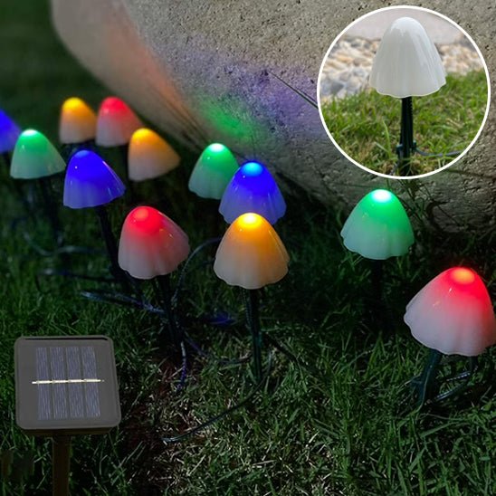 Guirlande lumineuse solaire Multicolore | Solarmush™ - PassionJardinier