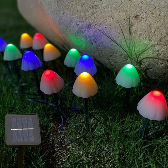 Guirlande lumineuse solaire Multicolore | Solarmush™ - PassionJardinier