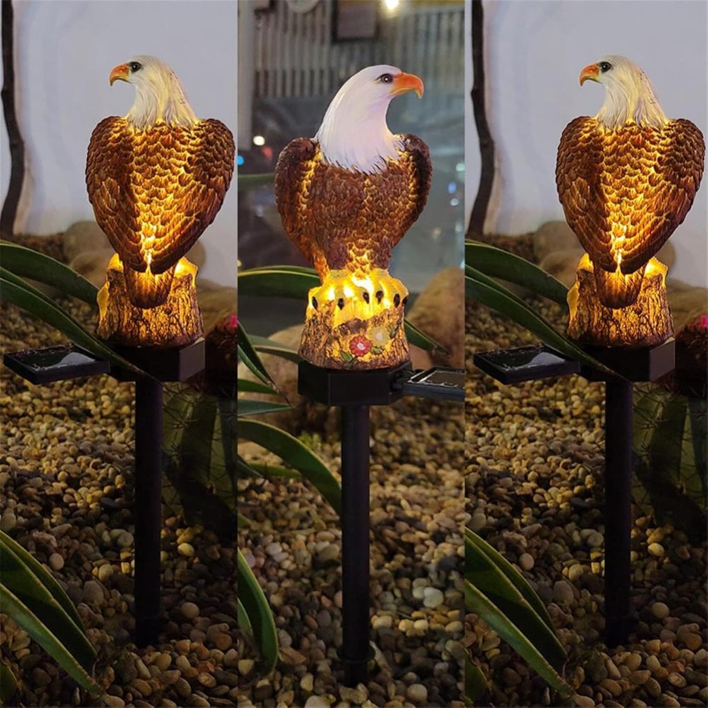 Lampe Jardin Solaire - LEDGardenStick™ - Aigle - PassionJardinier