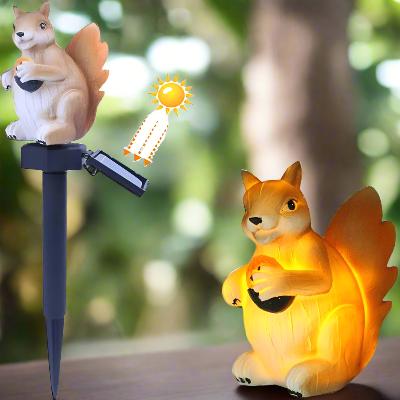 Lampe Jardin Solaire - LEDGardenStick™ - Ecureuil - PassionJardinier