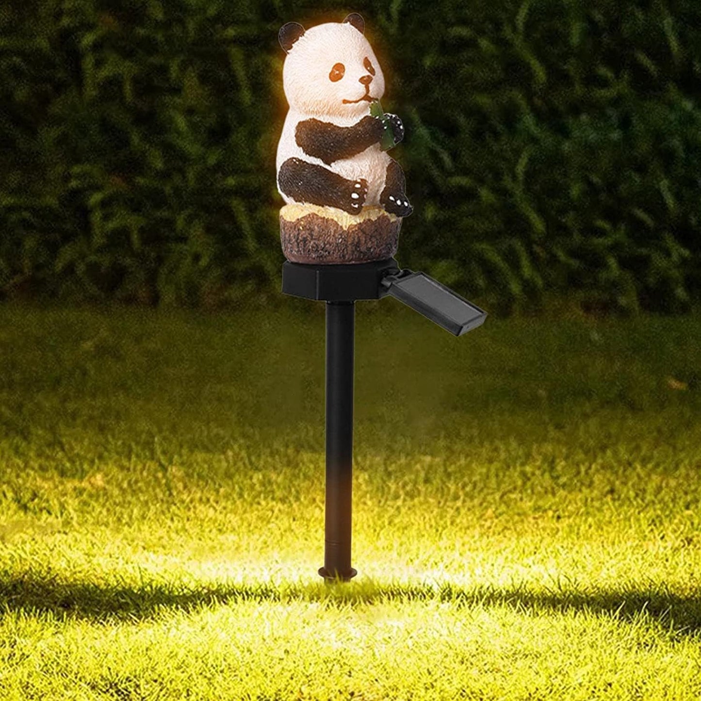 Lampe Jardin Solaire - LEDGardenStick™ - Panda - PassionJardinier