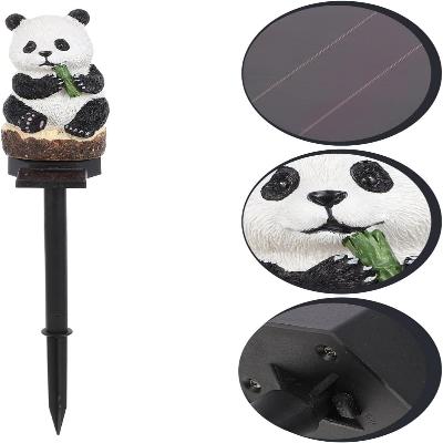 Lampe Jardin Solaire - LEDGardenStick™ - Panda - PassionJardinier