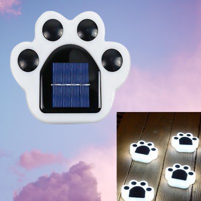 Lampe Solaire Extérieur - SolarBearPaw™ - Blanc - PassionJardinier